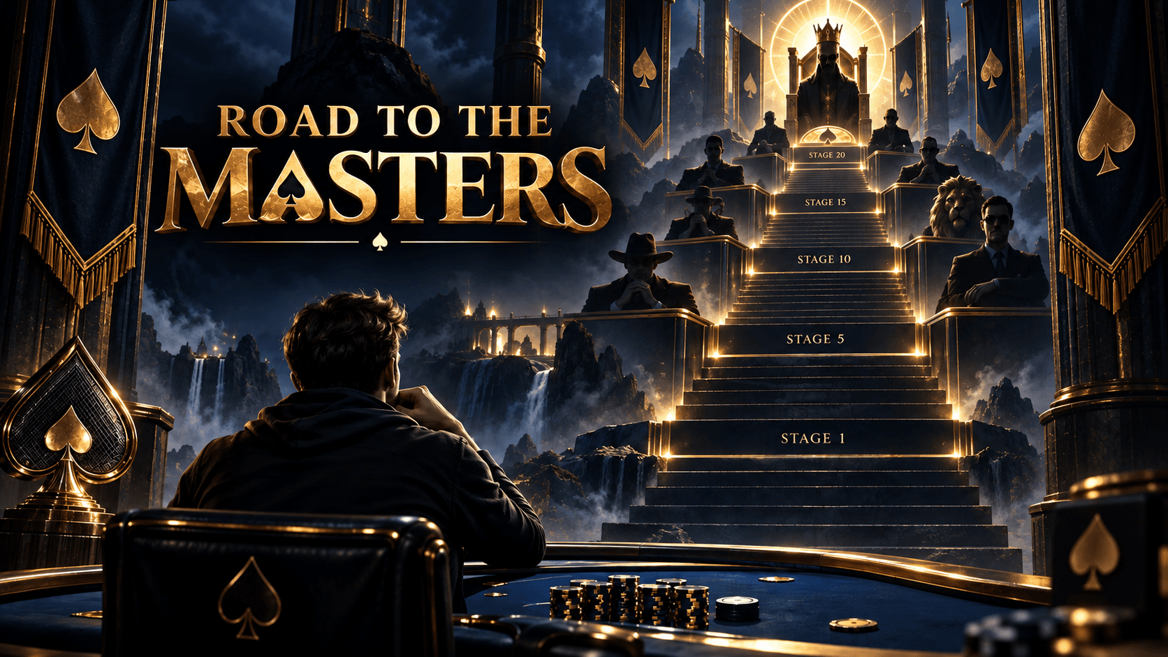 Road to the Masters im Poker Management Spiel Poker Academies League